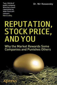 Reputation, Stock Price, and You (eBook, PDF) - Kossovsky, Nir; Greenberg, Michael D.; Brandegee, Robert C.