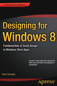 Designing for Windows 8 (eBook, PDF) - Schooley, Brent