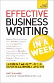 Effective Business Writing in a Week: Teach Yourself (eBook, ePUB)