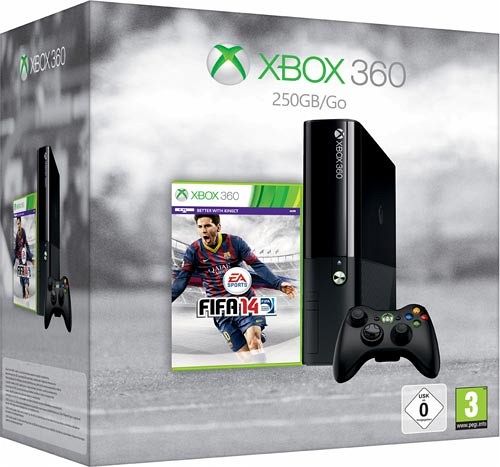 Xbox 360 Konsole 250 GB inkl. Fifa 14 (Xbox One design) - Portofrei bei  bücher.de kaufen