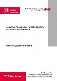 Cover Innovative Ansätze zur Finishbearbeitung von Funktionsoberflächen