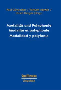 Cover Modalität und Polyphonie / Modalité et polyphonie / Modalidad y polyfonía
