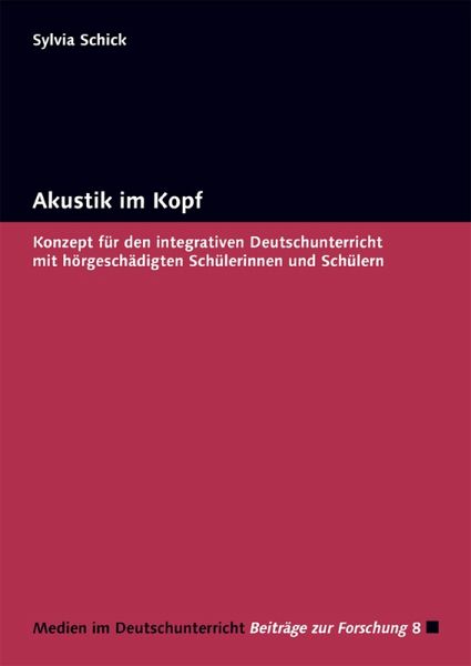Akustik im Kopf (eBook, PDF) Akustik im Kopf (eBook, PDF)