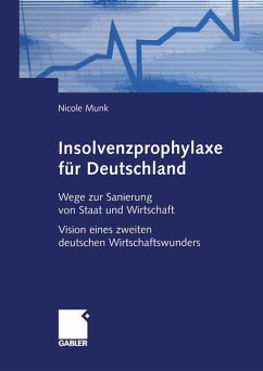 Insolvenzprophylaxe für Deutschland - Munk, Nicole