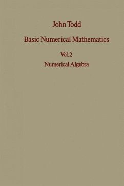 Basic Numerical Mathematics - Todd, J.