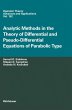 Analytic Methods In The Theory Of... - Bild 1