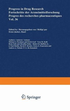 Progress in Drug Research / Fortschritte der Arzneimittelforschung / Progrès des recherches pharmaceutiques