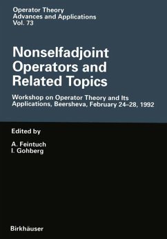 Nonselfadjoint Operators and Related Topics