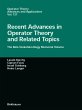 Recent Advances in Operator Theory and... - Bild 1