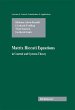 Matrix Riccati Equations in Control and... - Bild 1