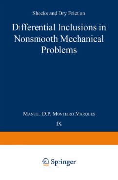 Differential Inclusions in Nonsmooth Mechanical Problems - Monteiro Marques