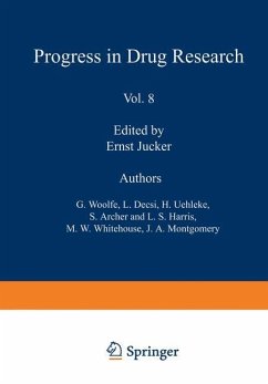 Fortschritte der Arzneimittelforschung / Progress in Drug Research / Progrès des recherches pharmaceutiques