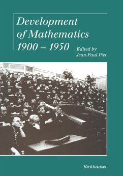 Cover Development of Mathematics 1900-1950