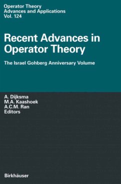 Recent Advances in Operator Theory