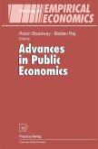 Advances in Public Economics Advances in Public Economics