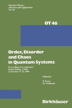 Order,Disorder and Chaos in Quantum Systems - Exner; Neidhardt