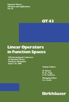 Linear Operators in Function Spaces - Arsene, G.