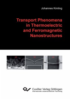 Transport Phenomena in Thermoelectric and Ferromagnetic Nanostructures - Kimling, Johannes