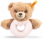 Steiff 239557 - Schlaf-gut-Bär, Greifling mit Rassel, 12 cm