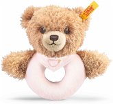 Steiff 239557 - Schlaf-gut-Bär, Greifling mit Rassel, 12 cm