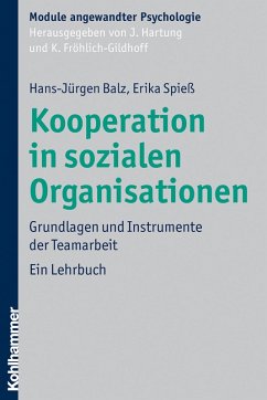 Kooperation in sozialen Organisationen (eBook, PDF) - Balz, Hans-Jürgen; Spieß, Erika