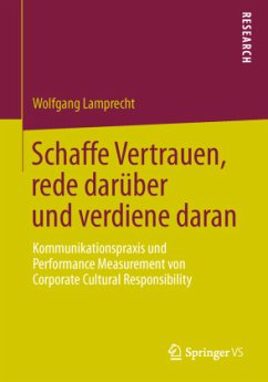 Schaffe Vertrauen, rede darüber und verdiene daran - Lamprecht, Wolfgang