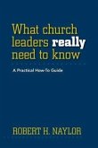 What Church Leaders Really Need to Know