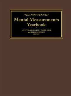 The Nineteenth Mental Measurements Yearbook - Buros Center