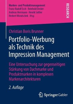 Portfolio-Werbung als Technik des Impression Management - Brunner, Christian Boris