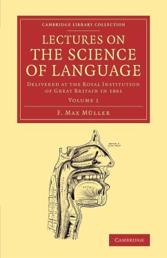 Lectures on the Science of Language - M. Ller, F. Max; Muller, F. Max