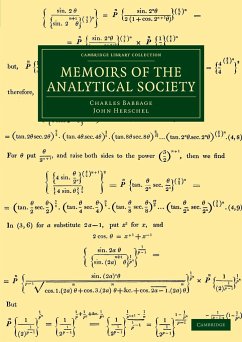 Memoirs of the Analytical Society - Babbage, Charles; Herschel, John