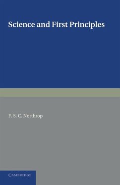 Science and First Principles - Northrop, F. S. C.