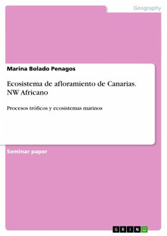 Ecosistema de afloramiento de Canarias. NW Africano