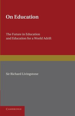 On Education - Livingstone, Richard