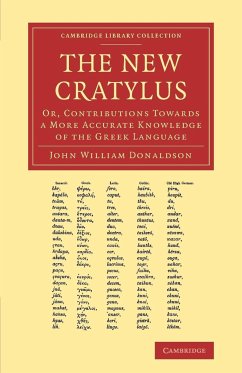 The New Cratylus - Donaldson, John William