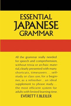Essential Japanese Grammar (eBook, ePUB) - Bleiler, E. F.