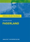 Faserland von Christian Kracht. Textanalyse und Interpretation. (eBook, PDF)