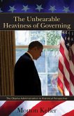 Unbearable Heaviness of Governing (eBook, ePUB) Unbearable Heaviness of Governing (eBook, ePUB)
