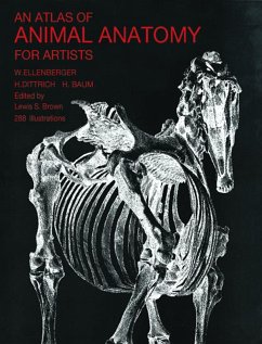 An Atlas of Animal Anatomy for Artists (eBook, ePUB) - Ellenberger, W.; Davis, Francis A.