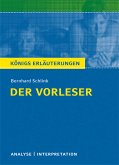 Der Vorleser von Bernhard Schlink. Textanalyse und Interpretation mit ausführlicher Inhaltsangabe und Abituraufgaben mit Lösungen. (eBook, PDF)