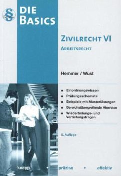 Basics Zivilrecht VI - Hemmer, Karl-Edmund; Wüst, Achim; Alquen, Clemens d'