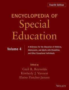 Encyclopedia of Special Education, Volume 4