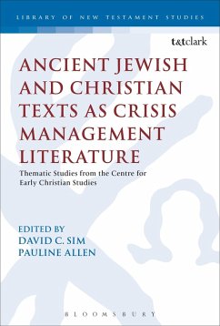 Cover Ancient Jewish and Christian Texts as Crisis Management Literature
