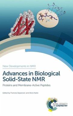 Advances in Biological Solid-State NMR
