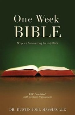 One Week Bible - Massingale, Dustin Joel