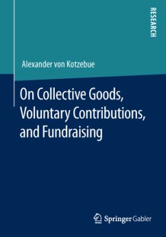 On Collective Goods, Voluntary Contributions, and Fundraising - Kotzebue, Alexander von