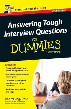 Answering Tough Interview Questions for Dummies - UK - Yeung, Rob