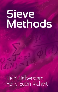 Sieve Methods (eBook, ePUB) - Halberstam, Heine; Richert, Hans Egon