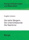 Die kahle Sängerin, Die Unterichtsstunde und Die Nashörner. Textanalyse und Interpretation (eBook, PDF)
