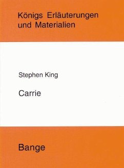Carrie. Textanalyse und Interpretation. (eBook, PDF) - King, Stephen